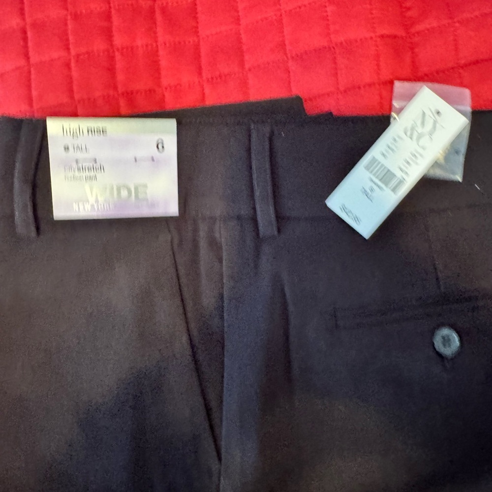 NY&C Black Wide Leg Dress Pants - Tag Attached